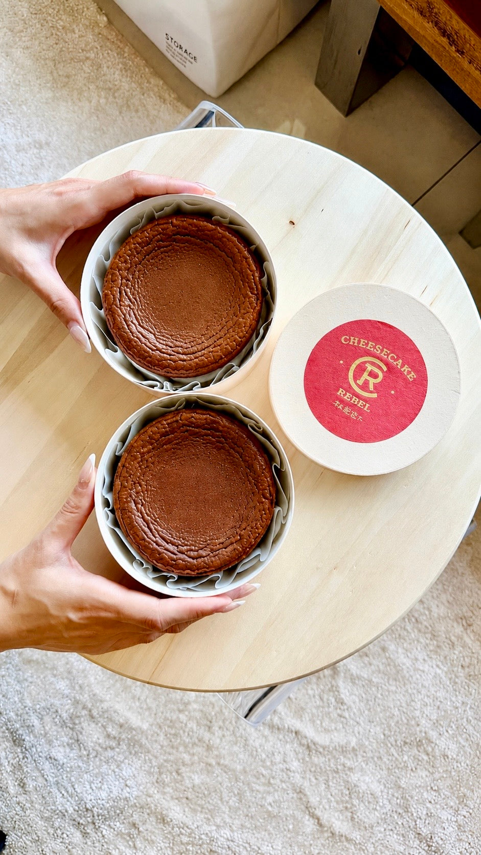 Mini 4” 黑巧克力 Black Chocolate - 雙入